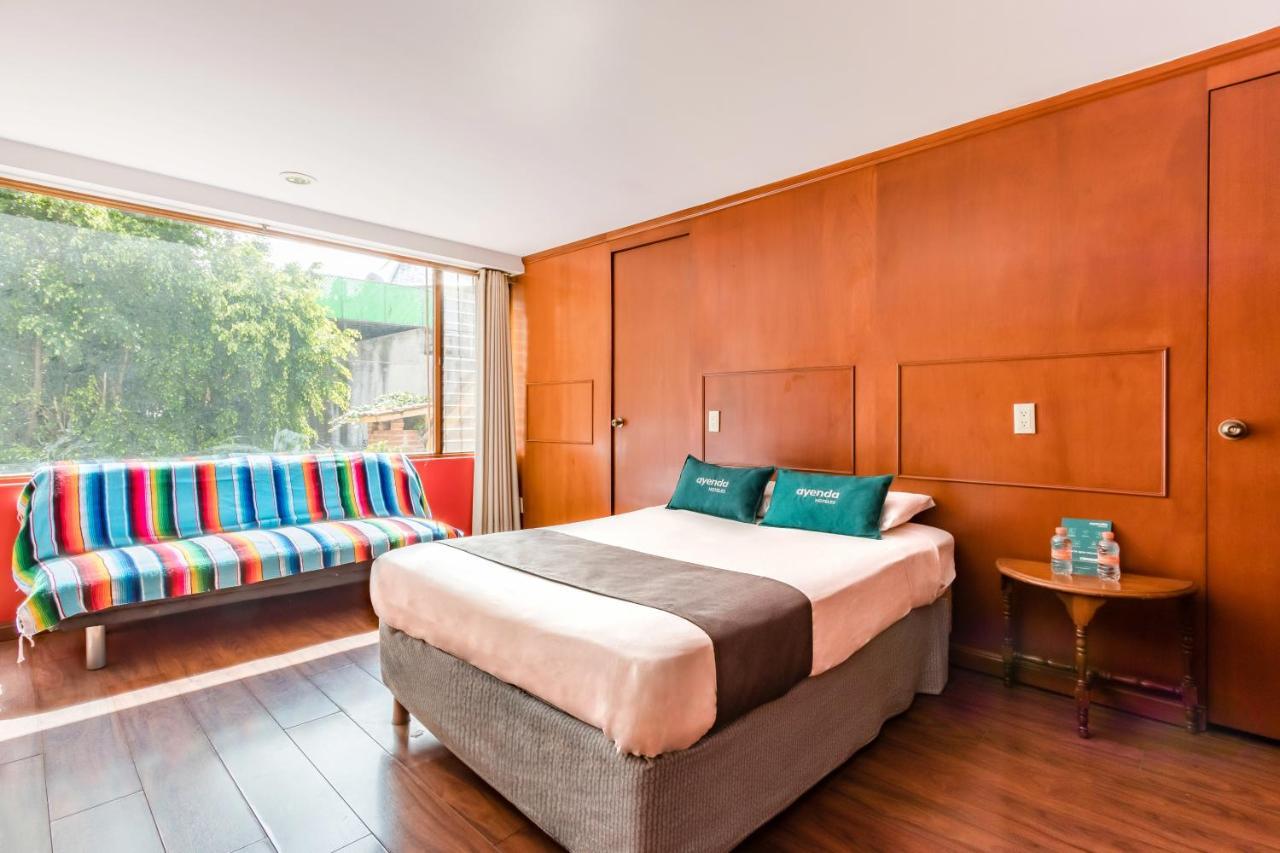 Suites Cuija Coyoacan 멕시코 시 외부 사진